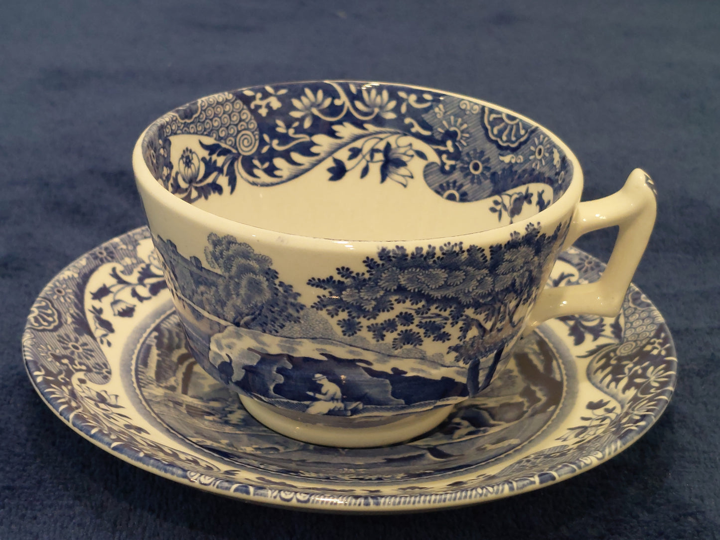 SP001 - Spode Blue Italian Design Ceramic Tea Set