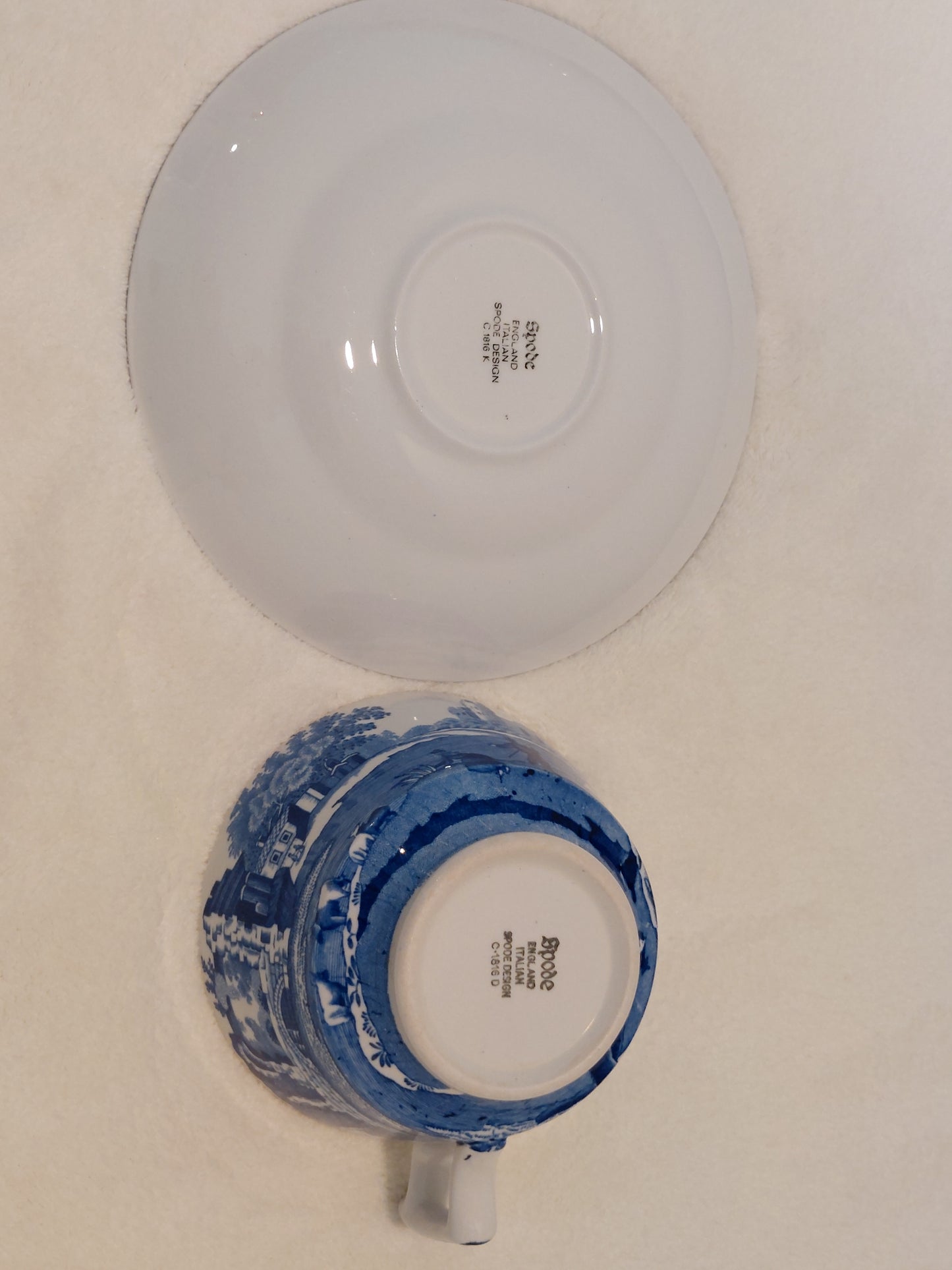 SP001 - Spode Blue Italian Design Ceramic Tea Set
