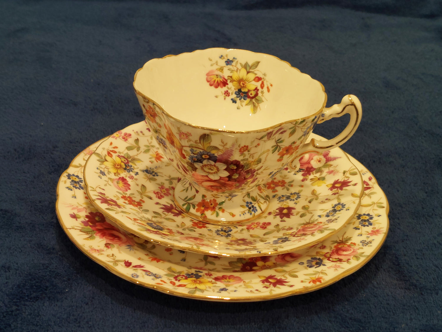 Foley & Hammersley & Wedgwood Bone China Tea Set