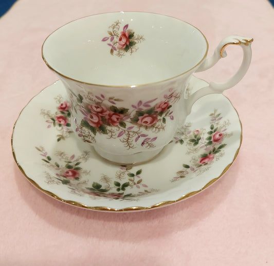 RA009 - Royal Albert Bone China Lavender Rose Tea Cup and Saucer