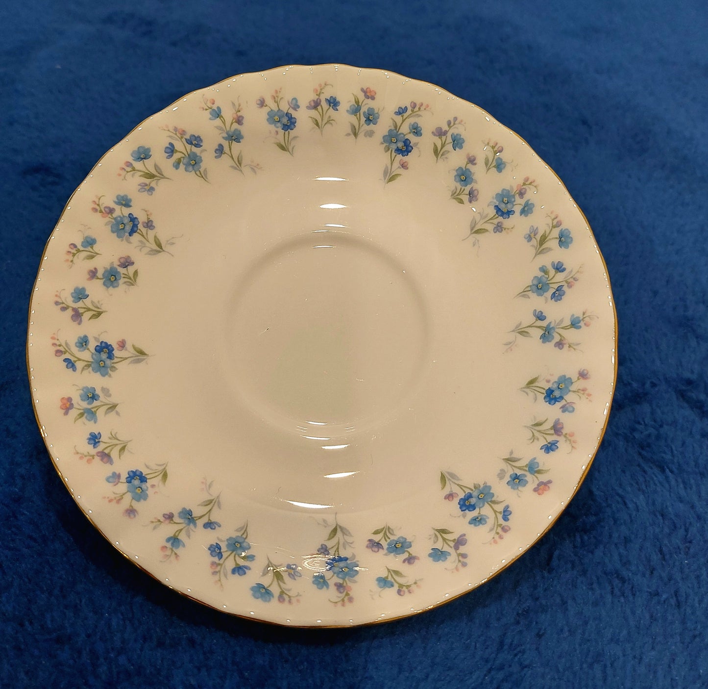 RA023 – Royal Albert Bone China “Memory Lane” Teacup and Saucer