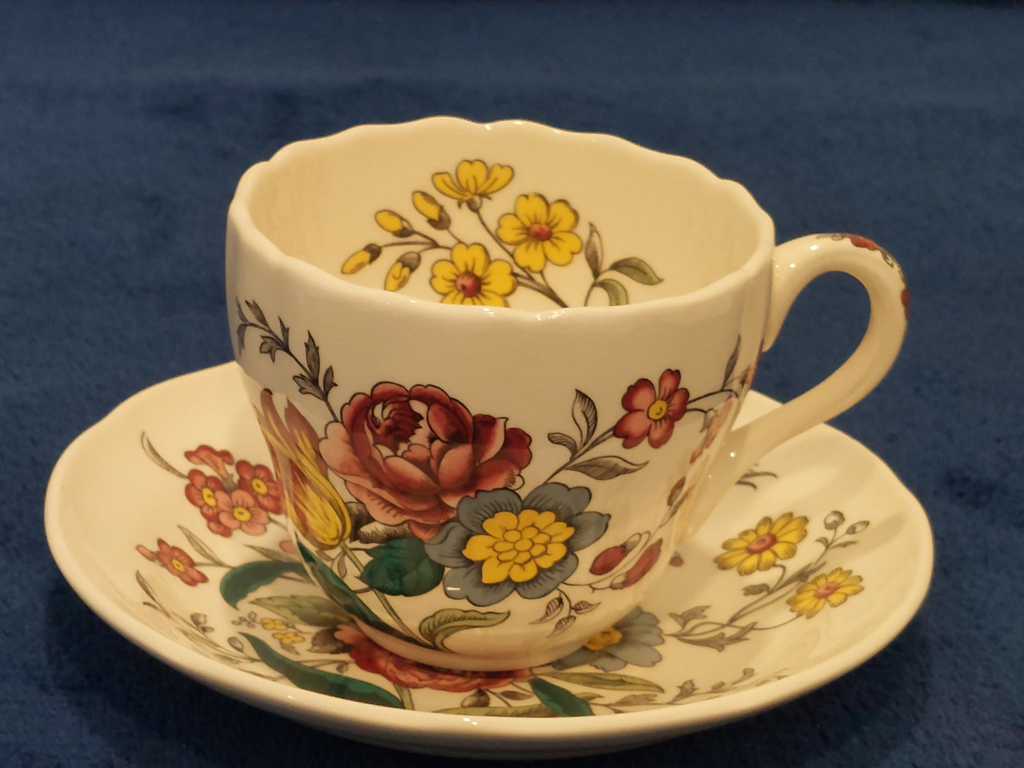 SP002 - Spode S245 Gainsborough Ceramic Tea Set